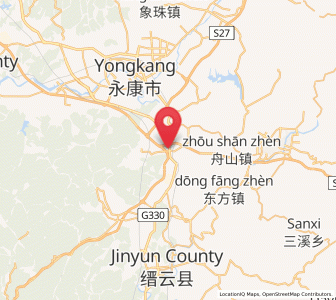 Map of Qiancang, Zhejiang