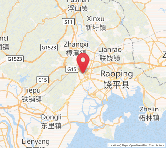 Map of Qiandong, Guangdong