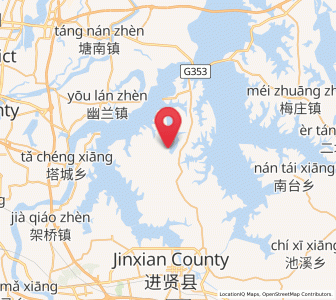 Map of Qianfang, Jiangxi