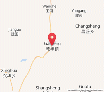 Map of Qianfeng, Heilongjiang