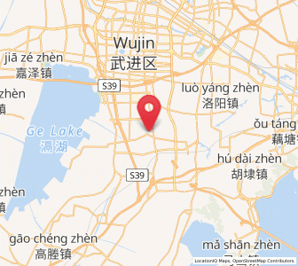 Map of Qianhuang, Jiangsu