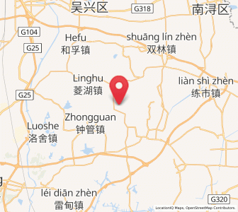 Map of Qianjin, Zhejiang