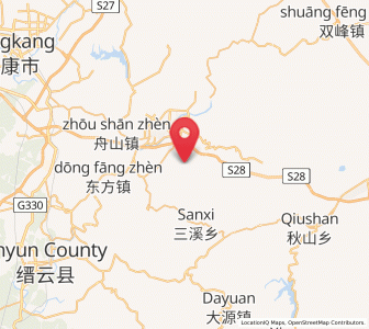 Map of Qianlu, Zhejiang