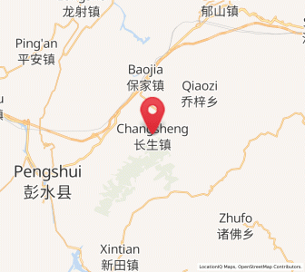 Map of Qianqiao, Chongqing