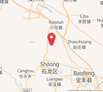 Map of Qianying, Henan