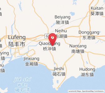 Map of Qiaochong, Guangdong
