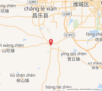 Map of Qiaoguan, Shandong