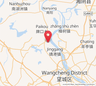 Map of Qiaokou, Hunan