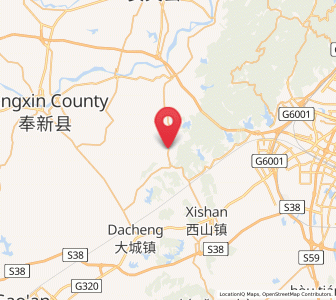 Map of Qiaole, Jiangxi