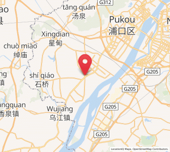 Map of Qiaolin, Jiangsu