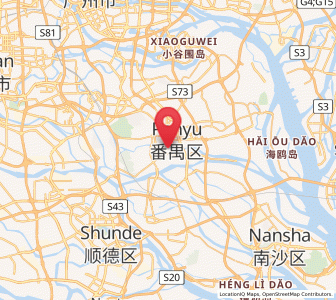 Map of Qiaonan, Guangdong