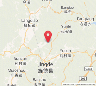 Map of Qiaoting, Anhui