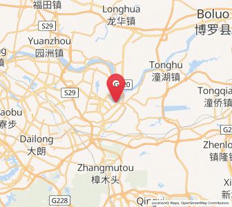 Map of Qiaotou, Guangdong