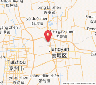 Map of Qiaotou, Jiangsu