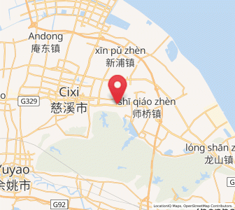Map of Qiaotou, Zhejiang