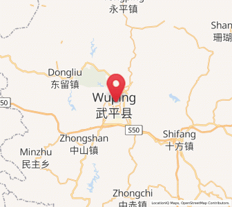Map of Qifang, Fujian