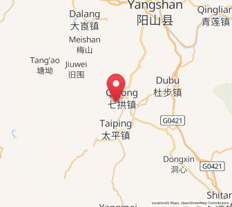 Map of Qigong, Guangdong
