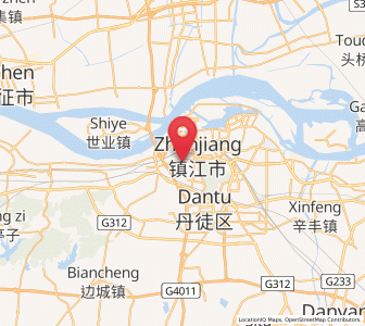 Map of Qilidian, Jiangsu