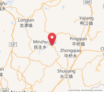 Map of Qilong, Chongqing
