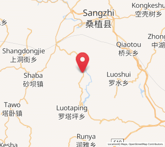 Map of Qing’anping, Hunan