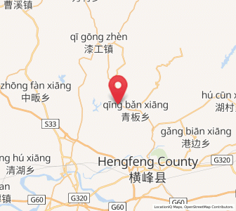 Map of Qingban, Jiangxi