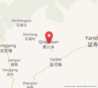 Map of Qingchuan, Heilongjiang