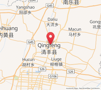 Map of Qingfeng Chengguanzhen, Henan