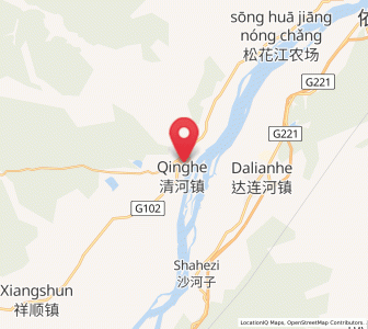 Map of Qinghe, Heilongjiang