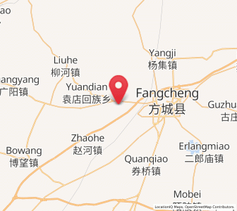 Map of Qinghe, Henan