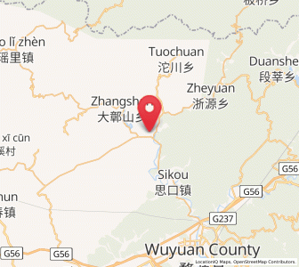 Map of Qinghua, Jiangxi