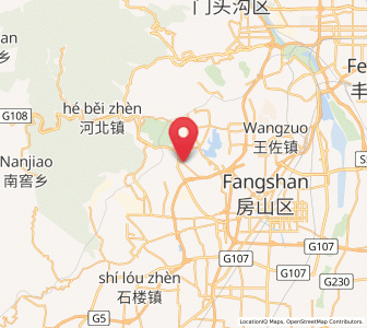 Map of Qinglonghu, Beijing