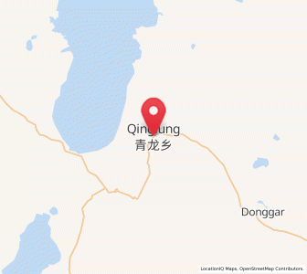 Map of Qinglung, Tibet