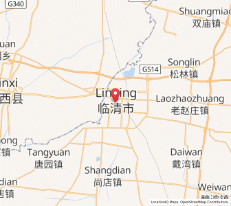 Map of Qingnian, Shandong
