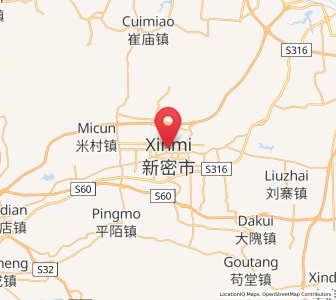 Map of Qingping, Henan