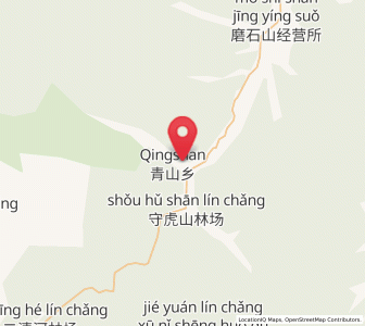 Map of Qingshan, Heilongjiang