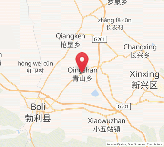 Map of Qingshan, Heilongjiang
