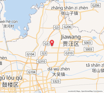 Map of Qingshanquan, Jiangsu