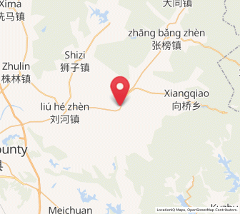 Map of Qingshi, Hubei