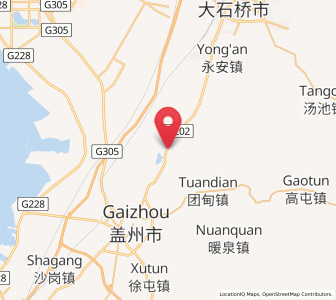 Map of Qingshiling, Liaoning
