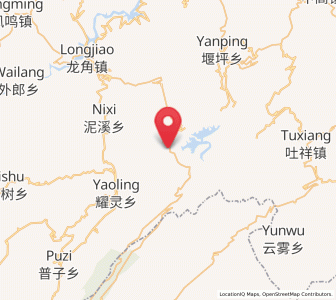 Map of Qingshui, Chongqing