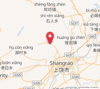 Map of Qingshui, Jiangxi