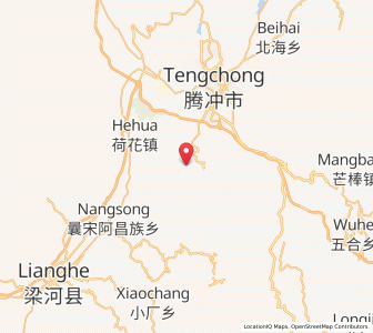 Map of Qingshui, Yunnan