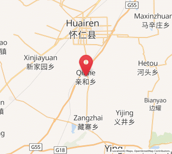 Map of Qingshuihe, Shanxi