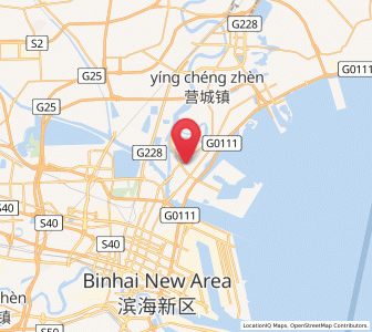 Map of Qingtuozi, Tianjin