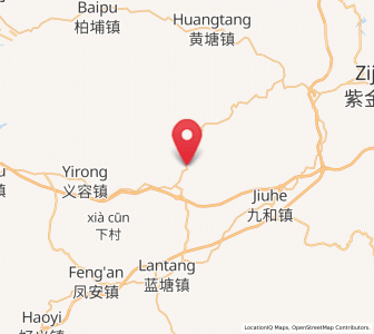 Map of Qingxi, Guangdong