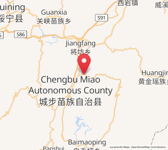Map of Qingxi, Hunan