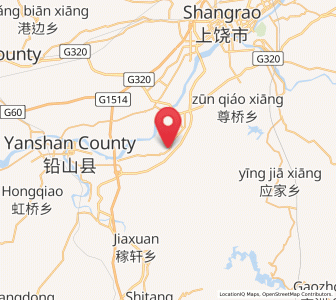 Map of Qingxi, Jiangxi