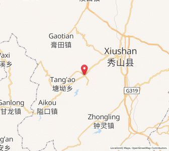 Map of Qingxichang, Chongqing