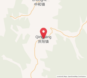 Map of Qingyang, Heilongjiang