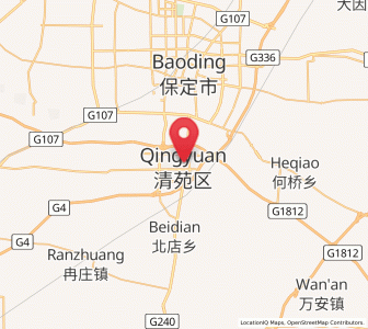 Map of Qingyuan, Hebei